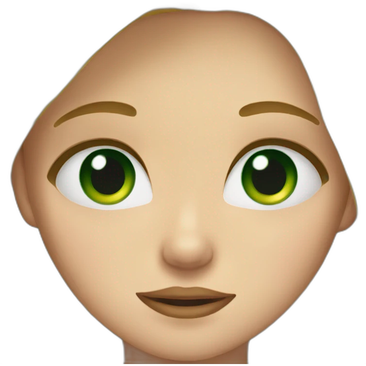 woman with blond hair and green eyes is crying emoji