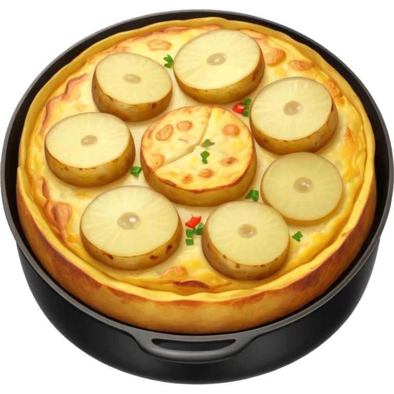 traditional spanish omelette emoji