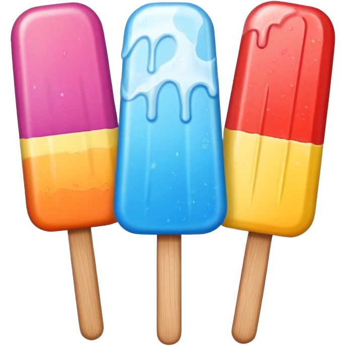 Popsicle: colorful emoji