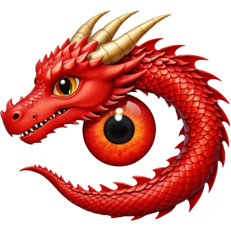 ojo de dragon emoji