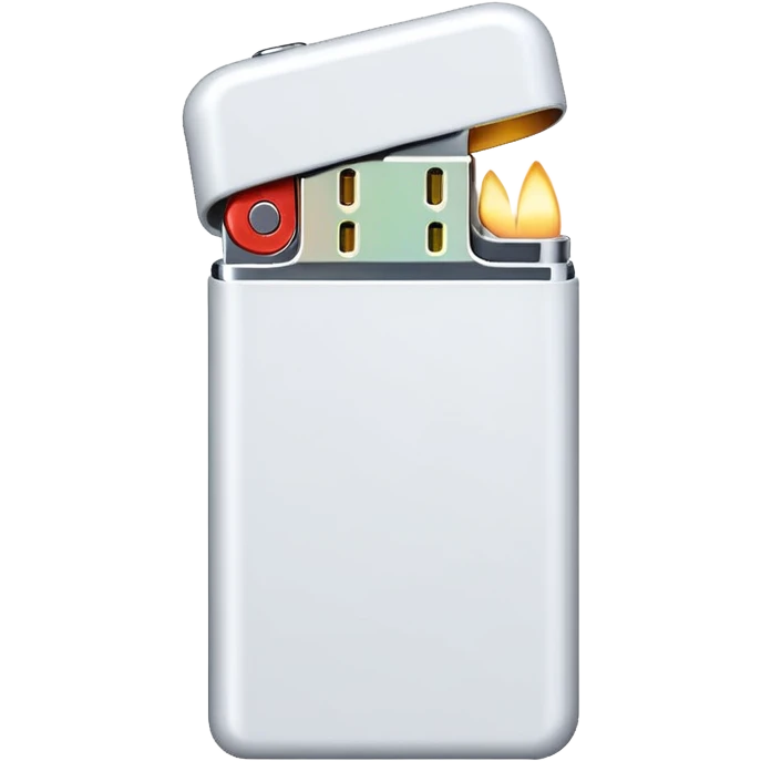 white lighter emoji