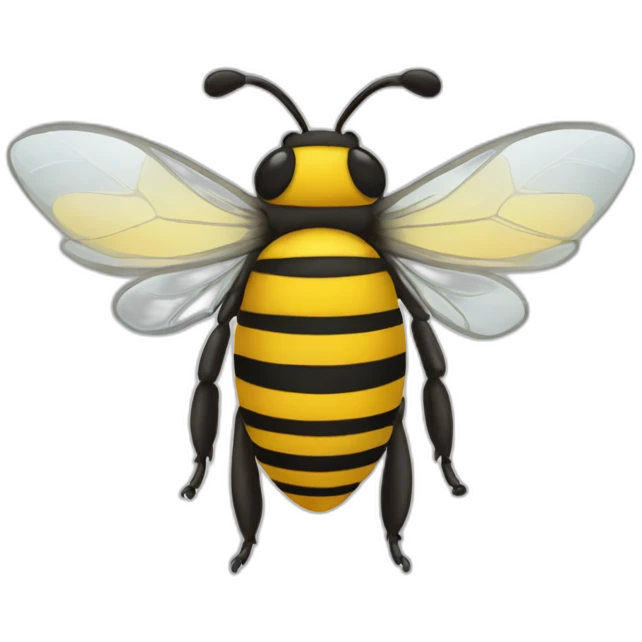 Bee-network-bus emoji