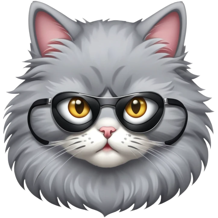 cat with an eye patch emoji