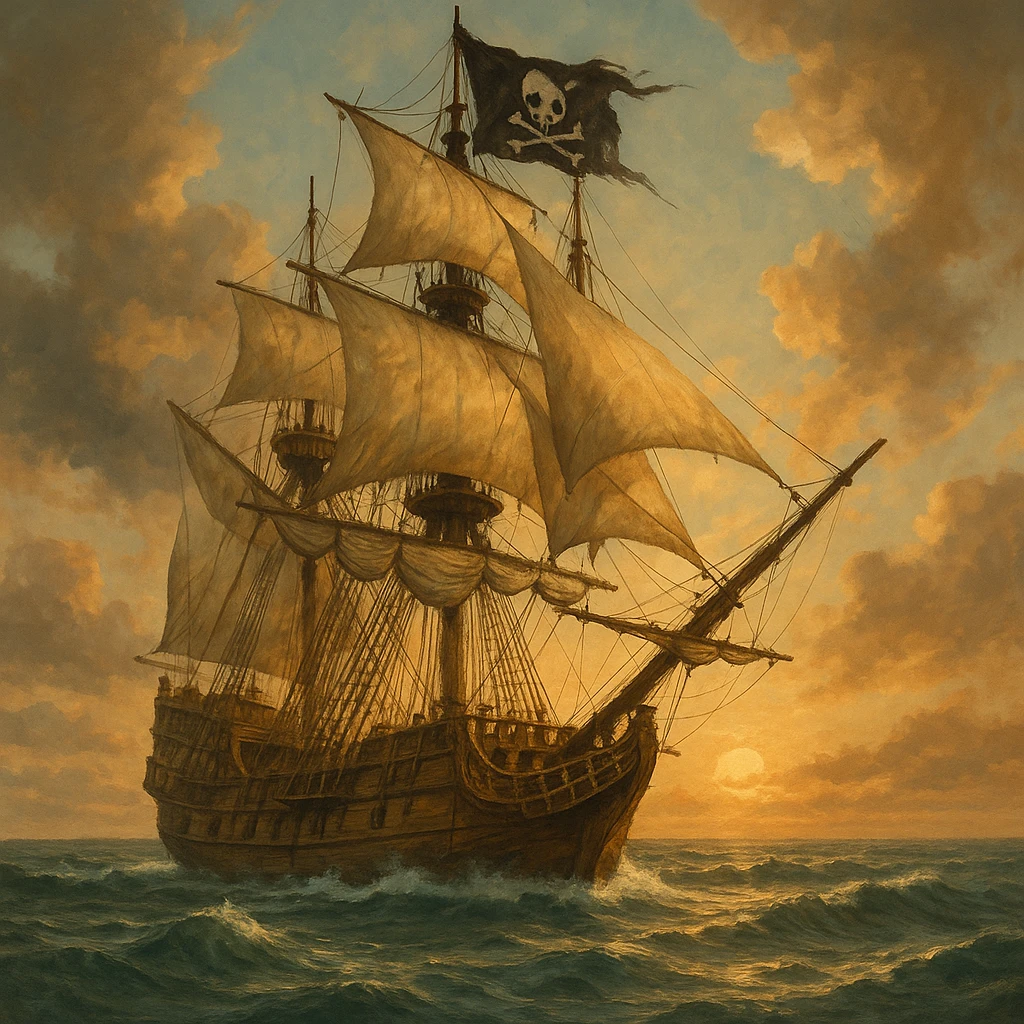 pirate ship emoji
