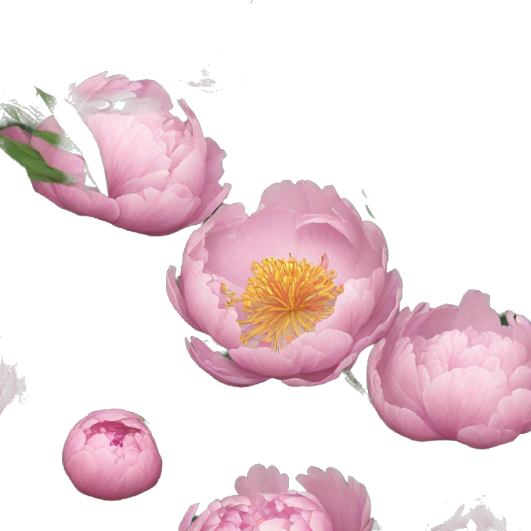 common herbaceous peony emoji