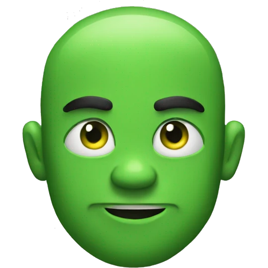 peepo green strong-muscle emoji