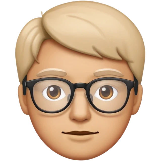 🫩with glasses  emoji