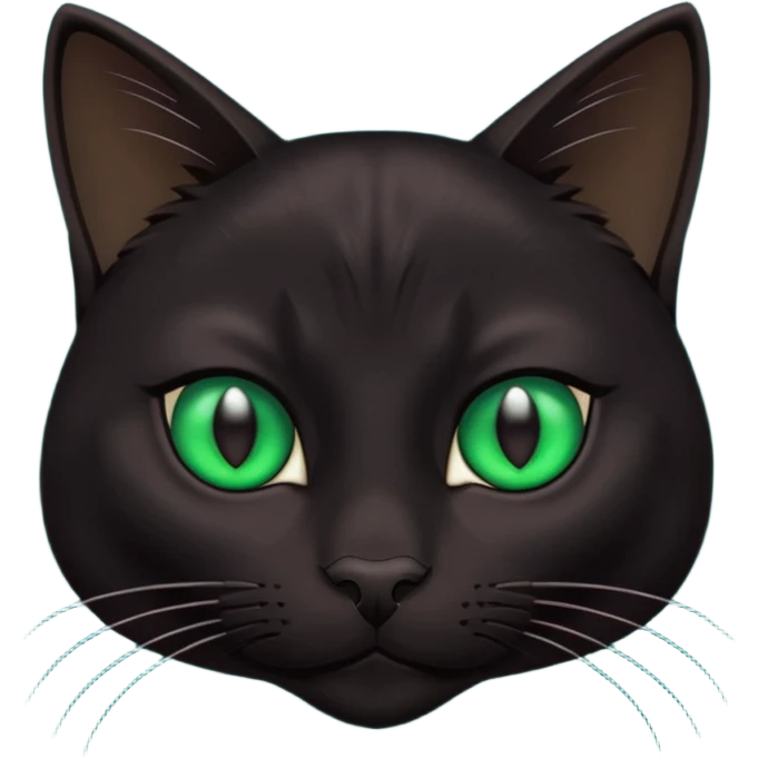 Чорний кіт emoji