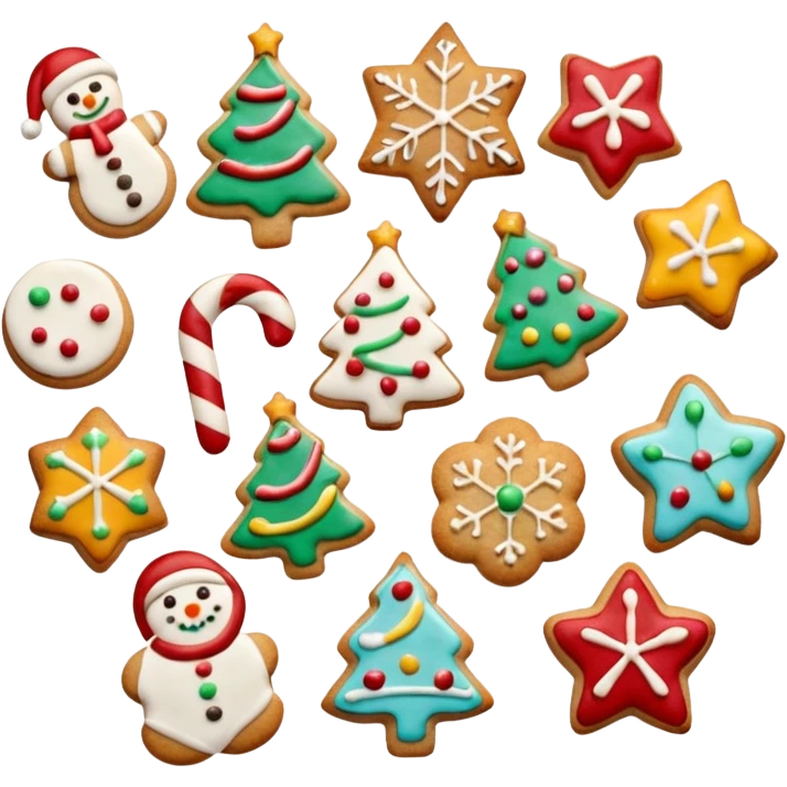 Christmas cookies emoji