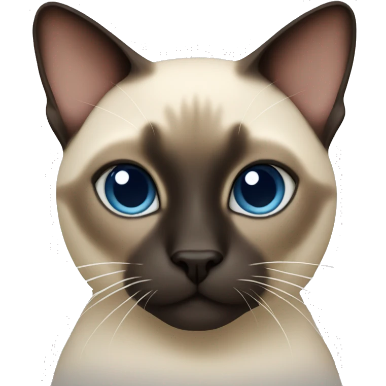 Siamese cat emoji