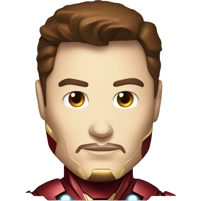 Elon Musk as Iron Man emoji