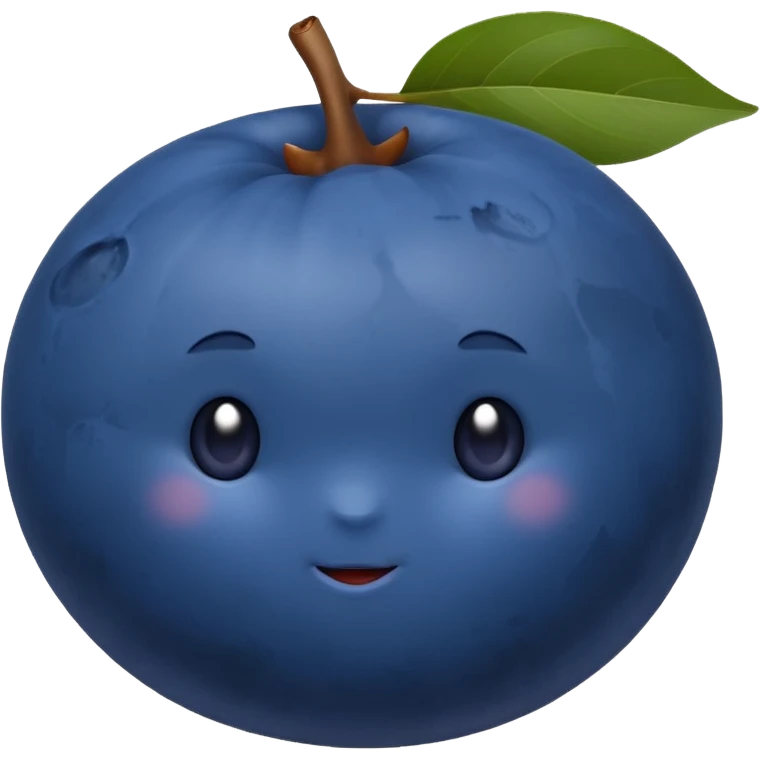 blueberry fruit emoji