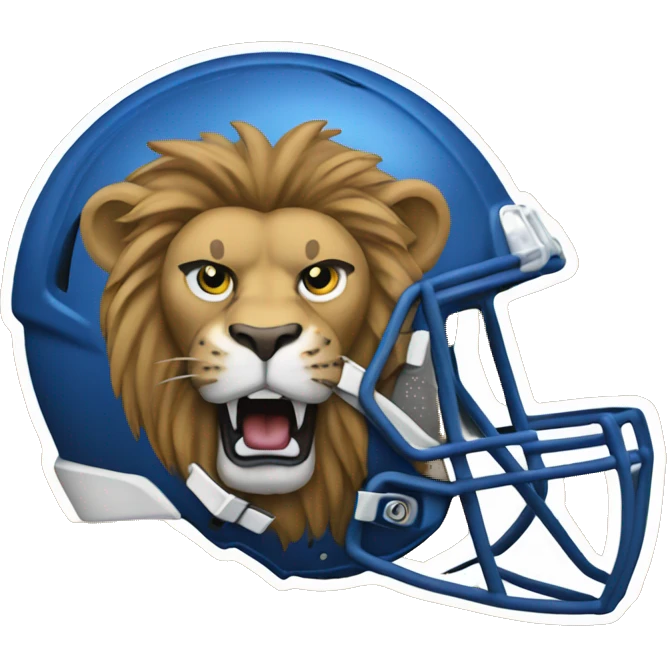 Detriot lions  emoji