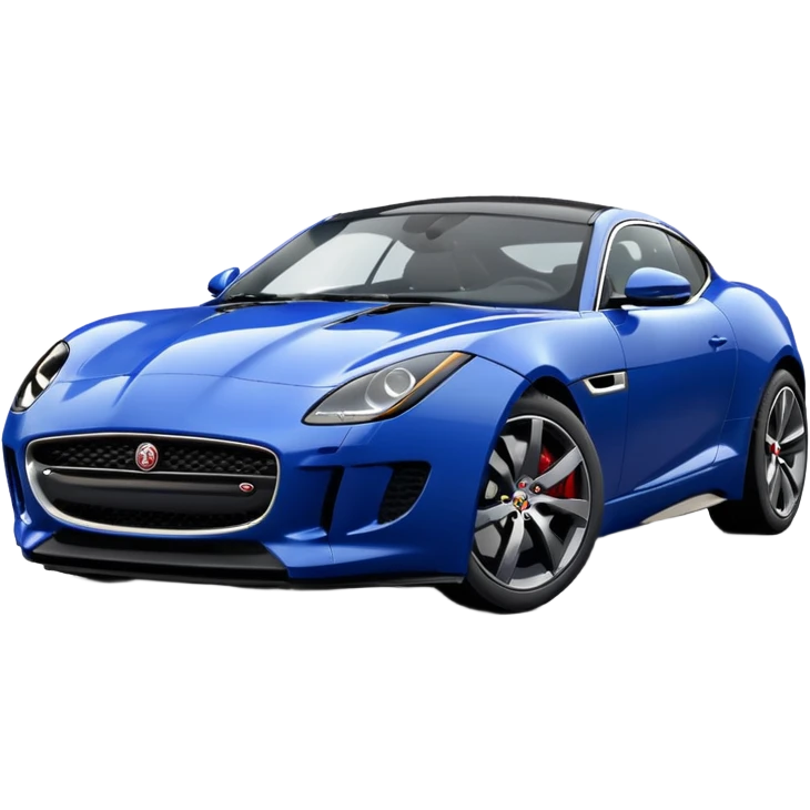 Jaguar F-Type Navy Blue Coupe Black Trim emoji