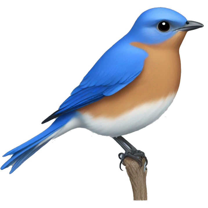 Eastern bluebird  emoji