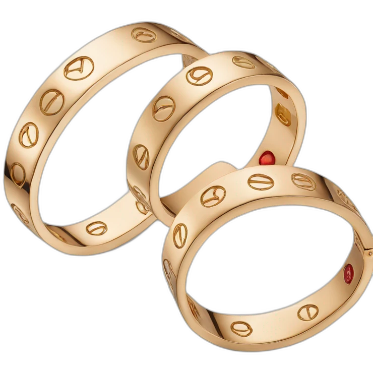 cartier love bracelet emoji