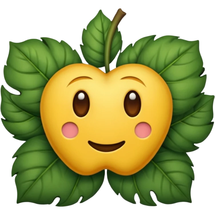 trébol de 5 ojas emoji