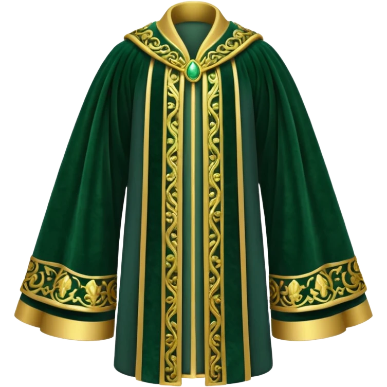 dark green Royal Robes emoji