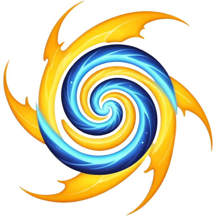 quasar, glowing cosmic energy, stylized emoji