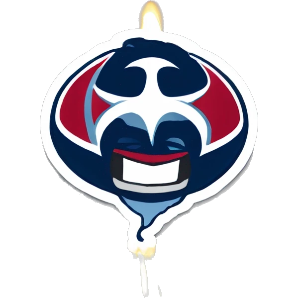 Tennessee titans logo happy birthday sign emoji