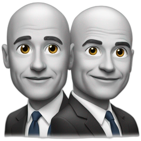 Alain Berset with Donald Truman emoji