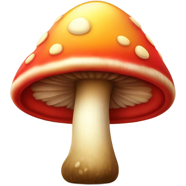 Mushroom cutie emoji