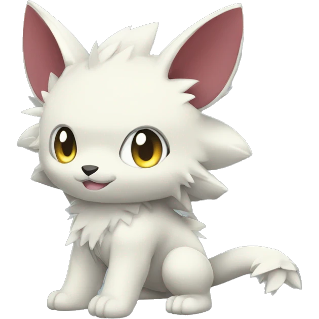 cute cool edgy beautiful shiny pretty Digimon-Fakemon-animal full body emoji