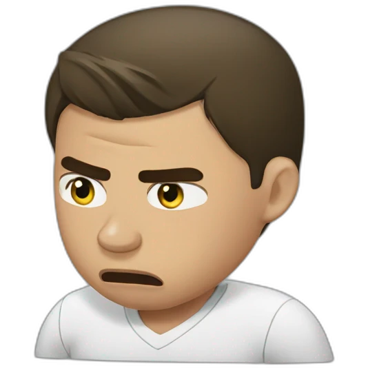 Cristiano Ronaldo crying emoji