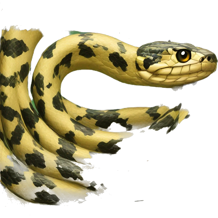 wealthy snake emoji