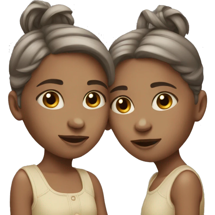 Girl twins emoji