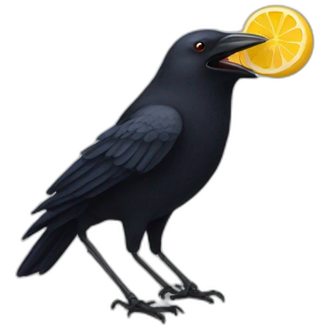crows drink vin emoji