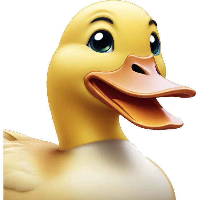 duck with abs emoji