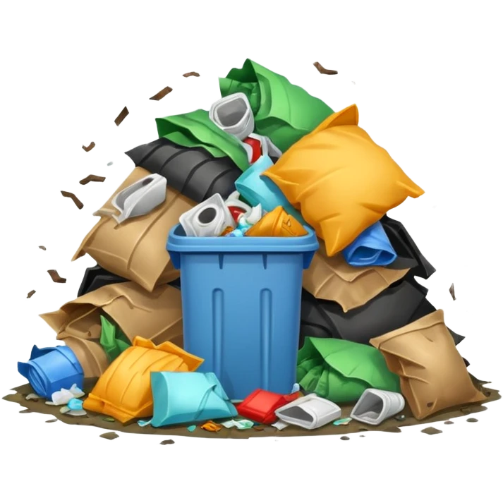 trash in trash out emoji
