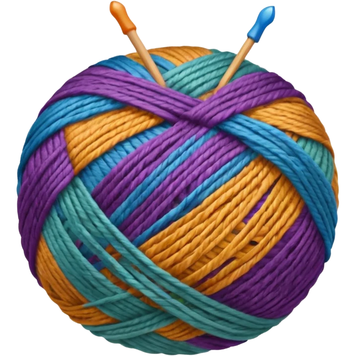 knitting paint emoji