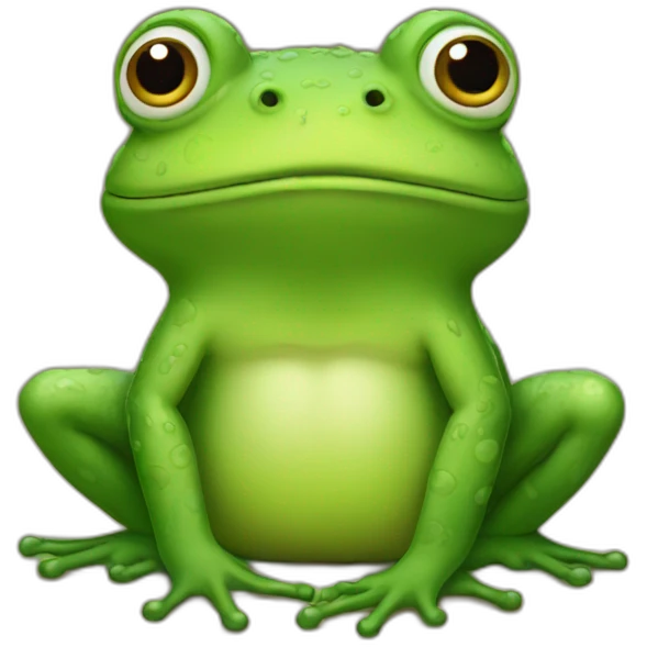 bad frog emoji