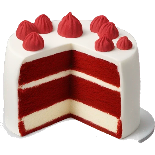 Red Velvet Cake emoji