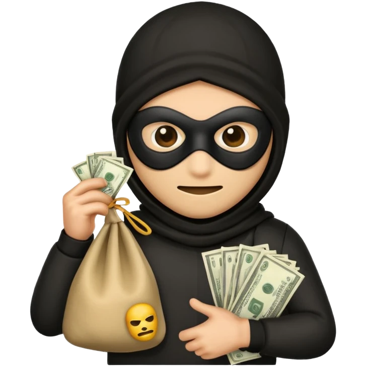 Robber emoji emoji