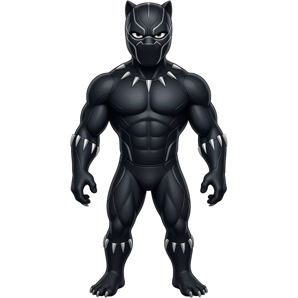 Pantera negra emoji