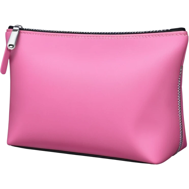 Necesserie de maquiagem rosinha emoji