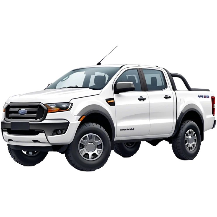 Ford Ranger - Ford (Model Year: 2024) (Iconic colour: White) emoji