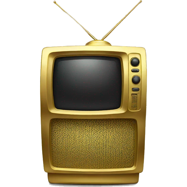 gold tv emoji