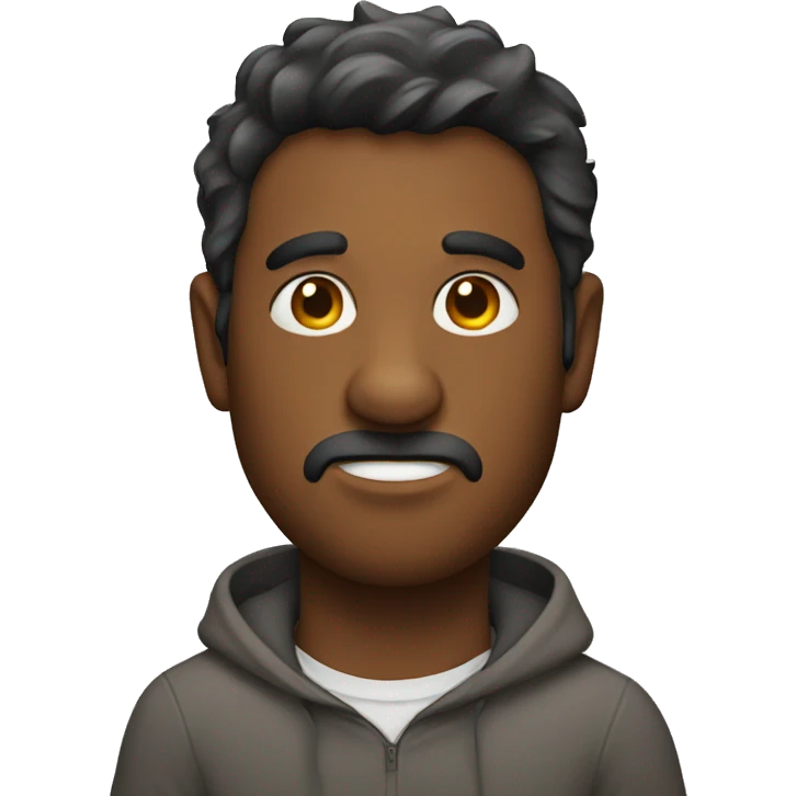 A bear man emoji