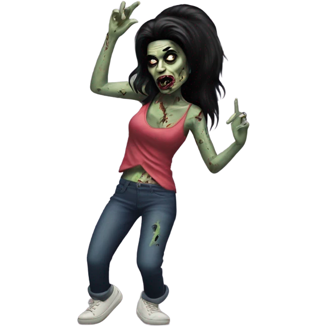 amy winehouse zombie dancing emoji
