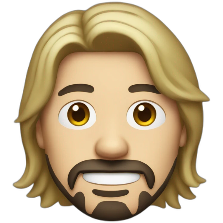 Dave grohl without goatee emoji