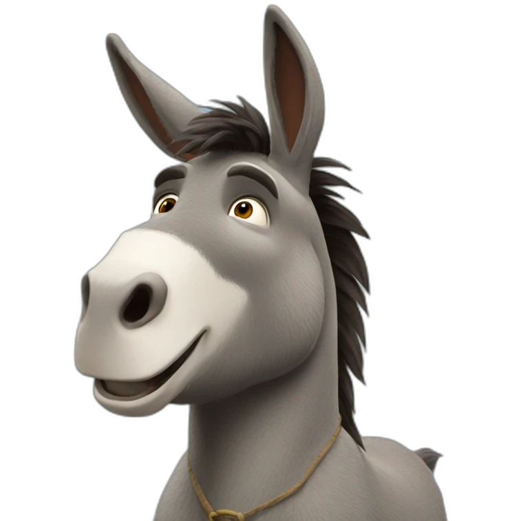 Donkey from shrek emoji