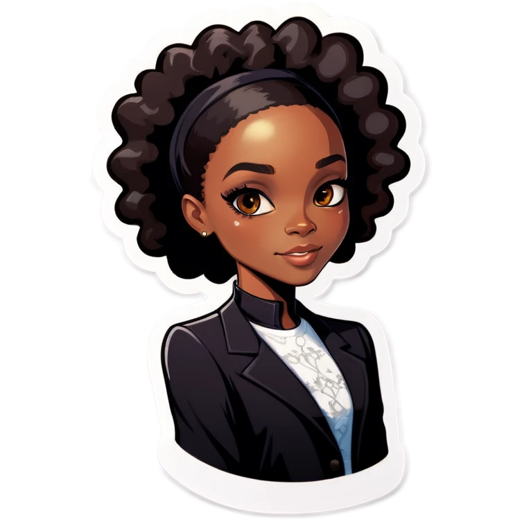 Pretty black girl  emoji