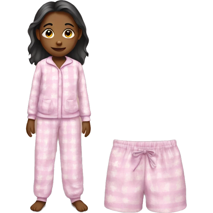 Girl in pajamas  emoji