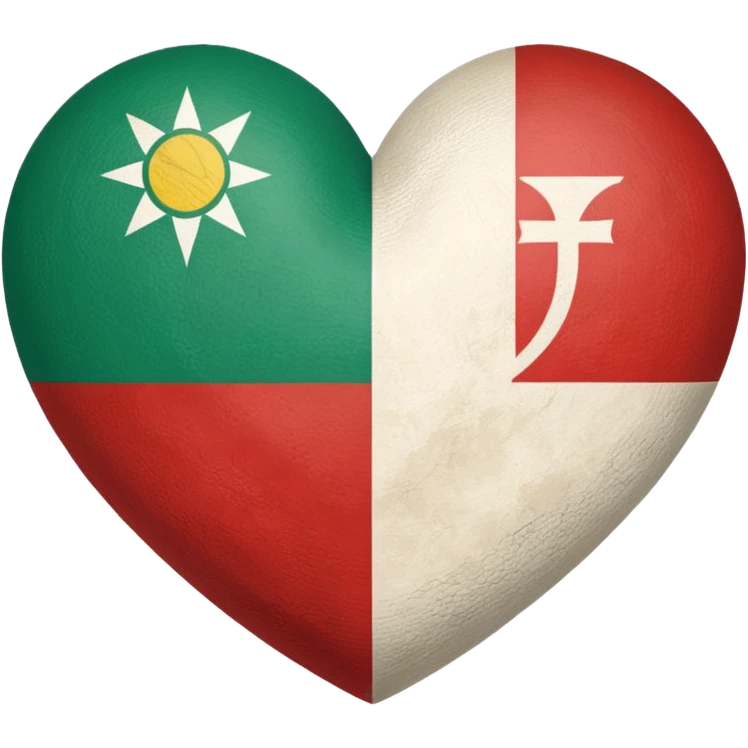 🇧🇬 and 🇬🇷 combined heart emoji
