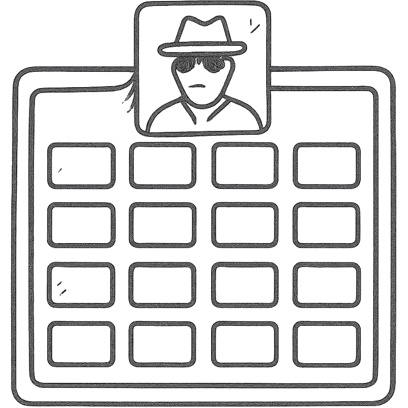 Codenames web board game emoji