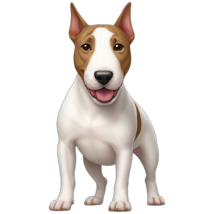 Bull terrier pastèque emoji